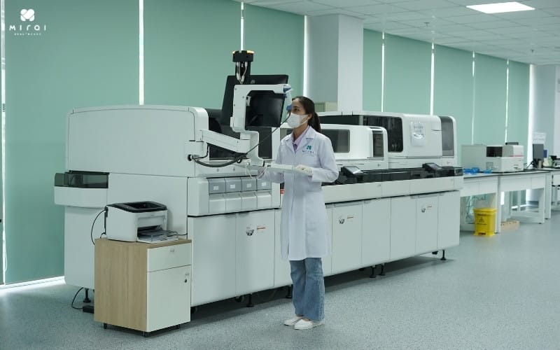 Mirai Healthcare - sở hữu máy móc hiện đại, xét nghiệm chuẩn