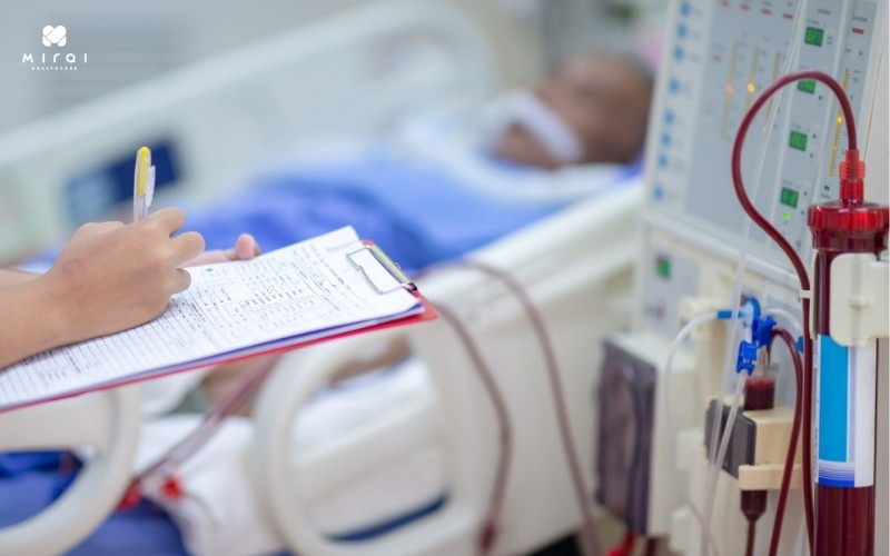 Xét nghiệm eGFR được chỉ định khi chuẩn bị chạy thận