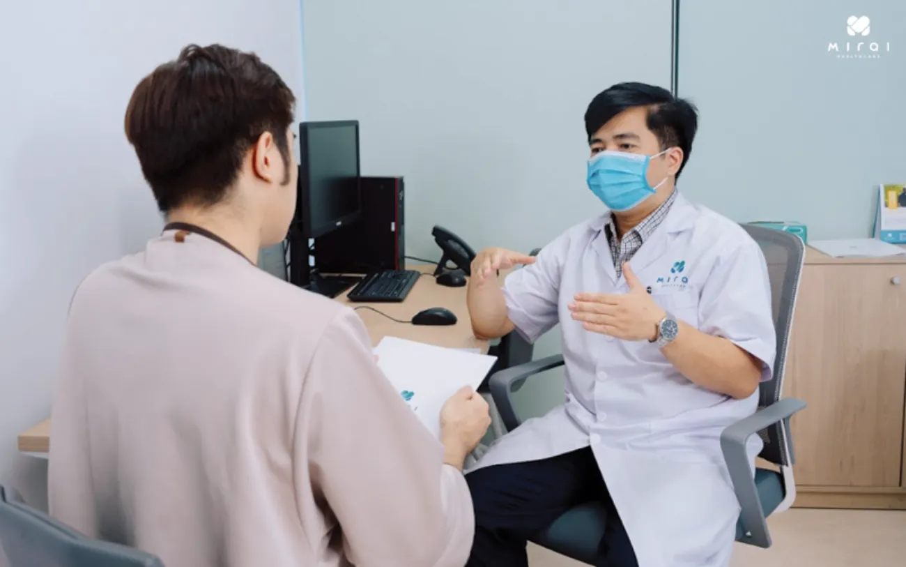 Thăm khám bác sĩ ngay khi thấy dấu hiệu bất thường