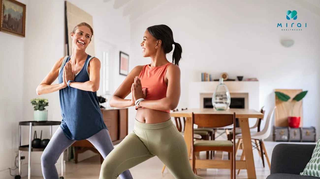 Vận động thường xuyên giúp tăng lưu thông máu và góp phần bảo vệ sức khỏe mạch máu trong mùa đông