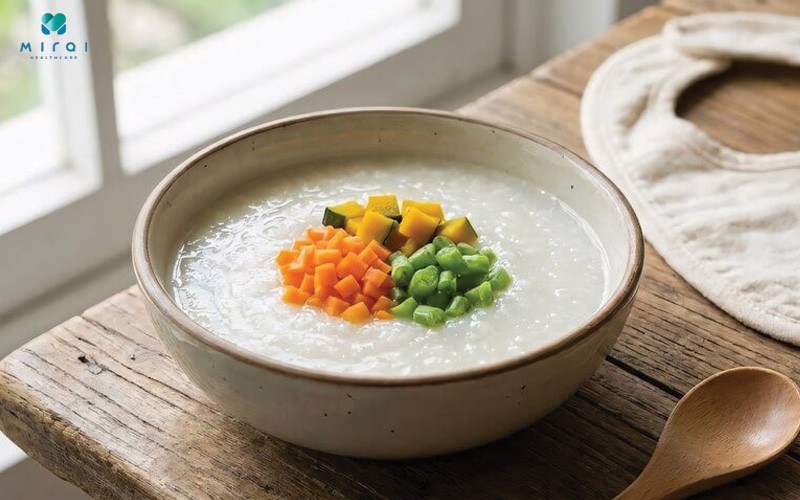 Cho trẻ ăn thức ăn dễ tiêu hóa