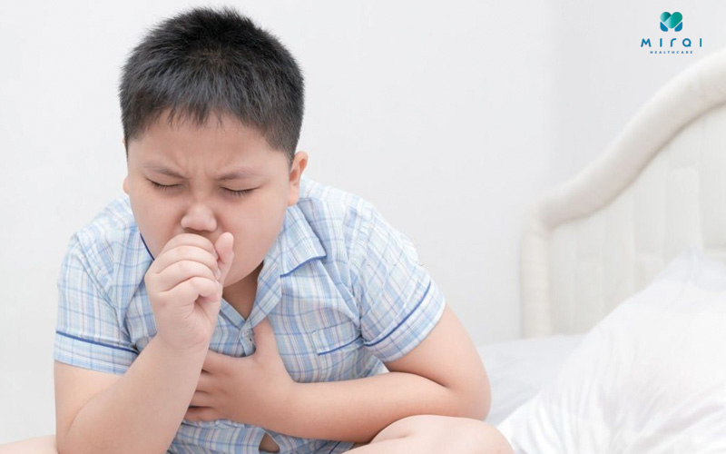 Trẻ ho liên tục không kịp thở