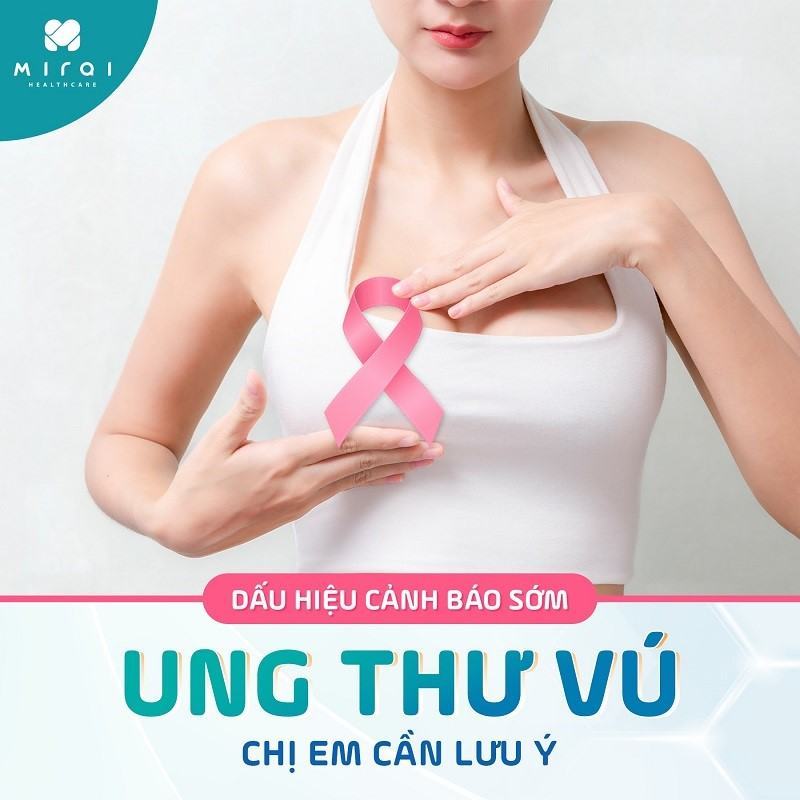 dấu hiệu, triệu chứng ung thư vú