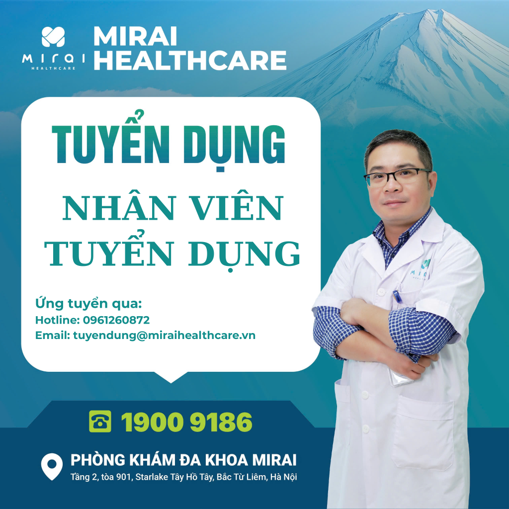 Mirai Healthcare- tuyen-dung-NV tuyen dung