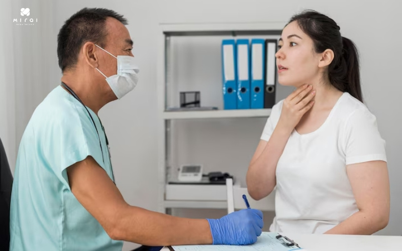 Ung thư tuyến giáp là tế bào ác tính phát triển ở tuyến giáp