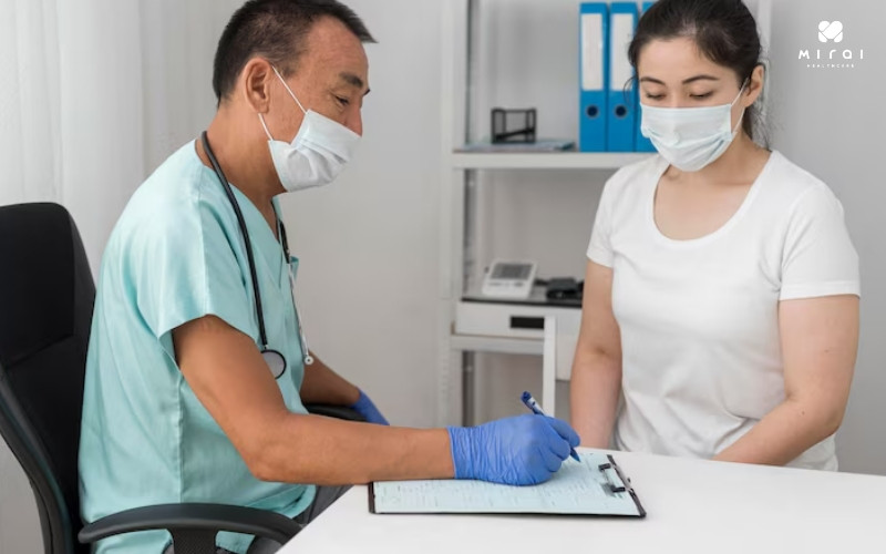 Khi kết quả sùi mào gà dương tính cần gặp bác sĩ để được tư vấn