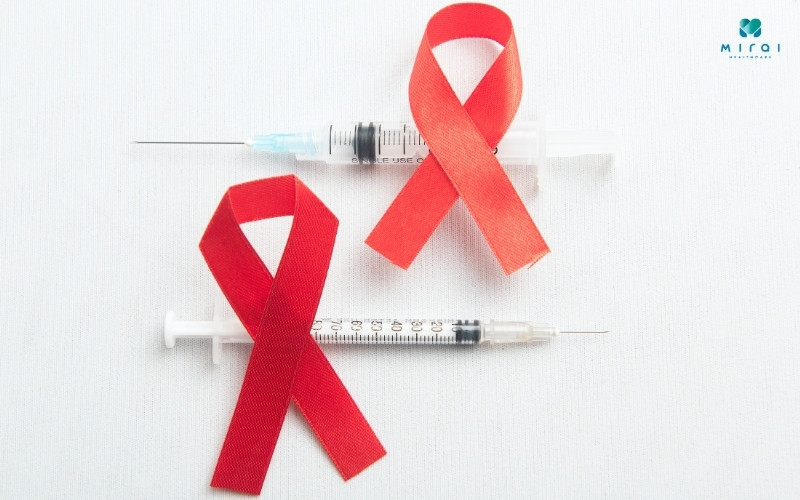 Không dùng chung bơm kim tiêm để phòng HIV