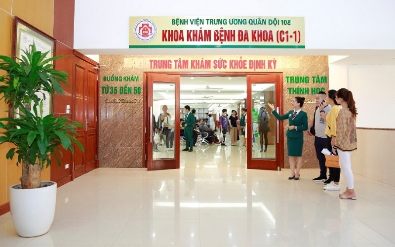 Bệnh viện 108 - xét nghiệm chức năng thận uy tín