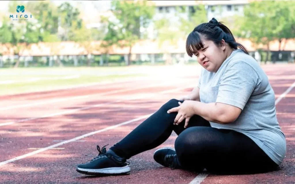Thừa cân gây ra những khó khăn trong quá trình sinh hoạt